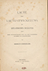 Schneegans Heinrich, Laute und Lautentwickelung des Sicilianischen Dialectes, Strasburgo, Karl J. Trübner, 1888 [coll. I C13]