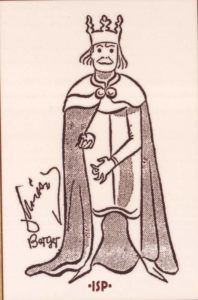 07 Caricatura di Alexander Moissi nei panni di Enrico IV Berlino 1925. 1