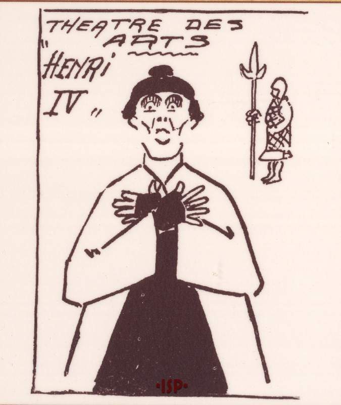 17 Le carnet de la semaine Francia 1925. Georges Pitoeff 1