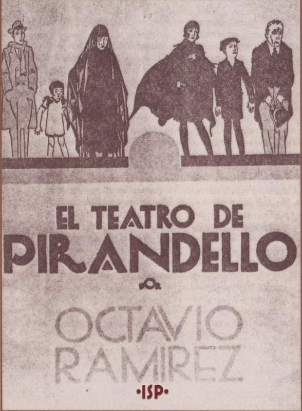 Copertina del primo volume pubblicato in Argentina del Teatro di Luigi Pirandello 1