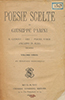 Parini Giuseppe, Poesie scelte, Milano, Sonzogno, 1894 [coll. Cass/1759]