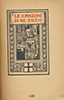 Pascoli Giovanni, Le canzoni di Re Enzio, Bologna, Tipografia di Paolo Neri, 1908 [coll. 1.79]